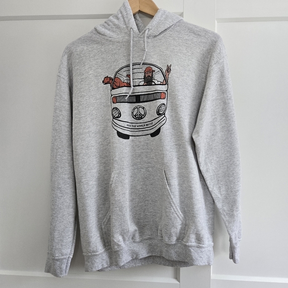 Other - Volkswagen Bus Gray Medium Graphic Beyond Boundaries Life Hoodie
